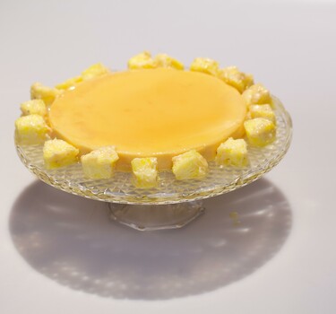 Quesillo de piña (Ananaspudding) uit Venezuela