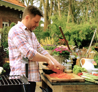 Eten in de Tuin