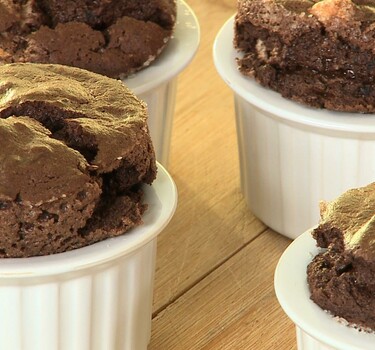 Chocoladesouffle