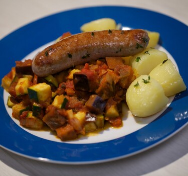 Provençaalse ratatouille met courgette