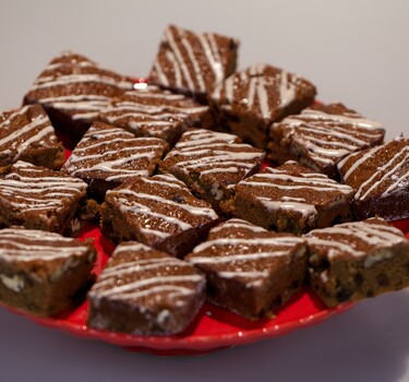 Gemberkoek met rozijnen