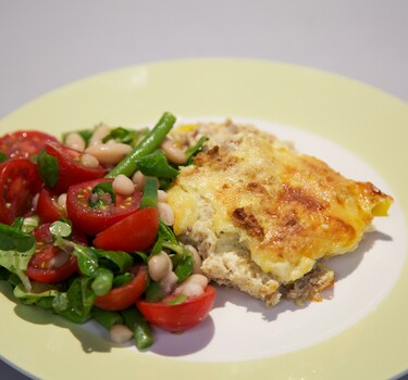 Tonijnomelet uit de oven