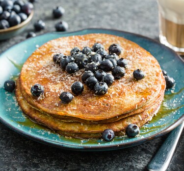 Bananenpannenkoekjes met havermout en kokos