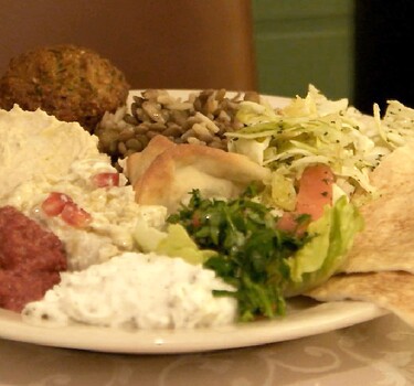 Libanese falafel met tahinisaus