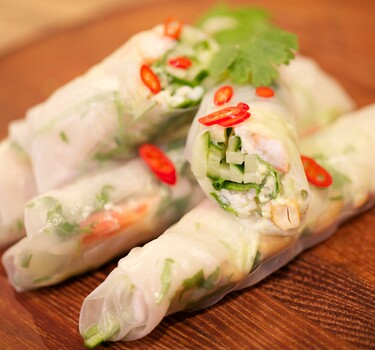 krab springrolls