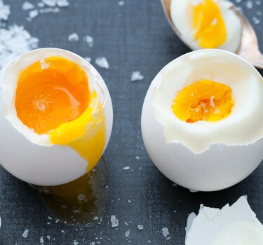 gekookte eieren