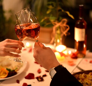 romantic dinner