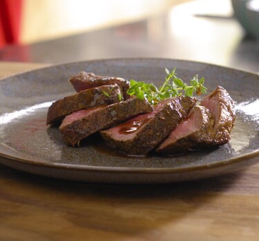 Biefstuk met wildsaus