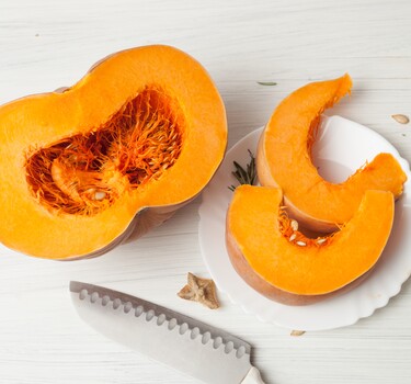 Makkelijk pompoen schillen