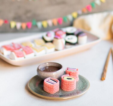 Kindertraktaties: Snoep Sushi