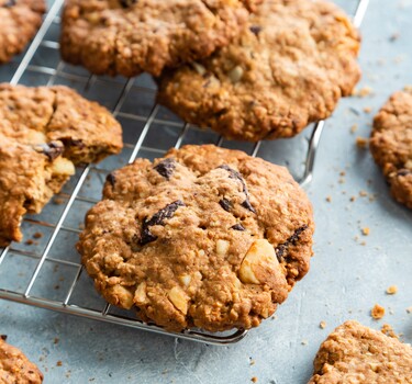 Chocoladekoeken met macadamia