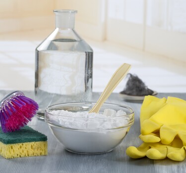 Schoonmaken baking soda