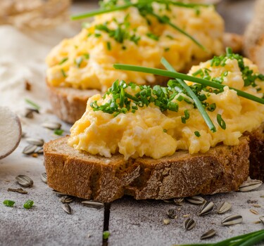 scrambled eggs