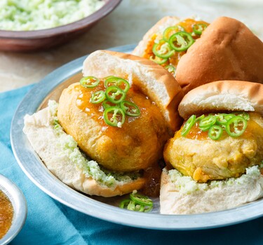 Indiase Bombay burger