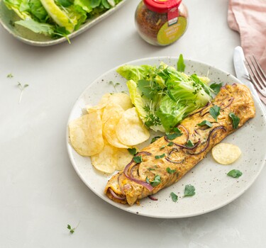 Vegetarische omelet