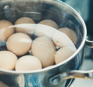 Boiled eggs