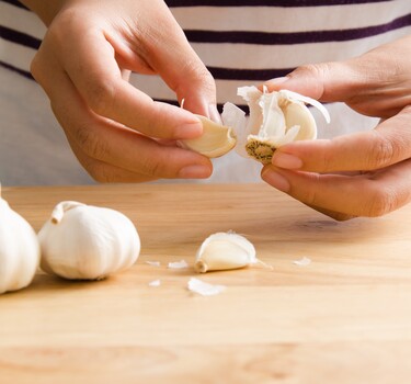 knoflook pellen