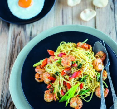 Bami goreng gamba