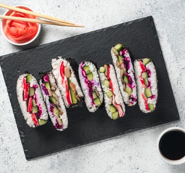 Vegan shop sushi bar