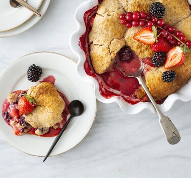 Roodfruit Cobbler