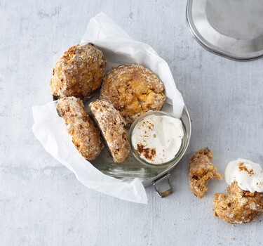 Appel-kaneel scones