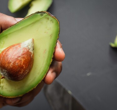 halve avocado