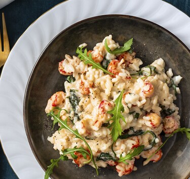 Champagne-risotto
