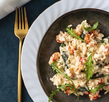 Champagne-risotto