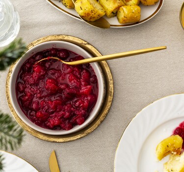 Cranberry-appelcompote