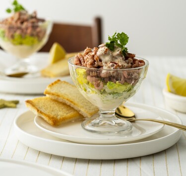 Klassieke garnalencocktail