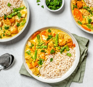 Geit campagne Verstikken Thaise gele curry met rijst - 24Kitchen