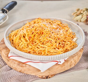 snel met Mil ‘Nduja cacio e pepe  