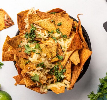 Nachos uit de airfryer 