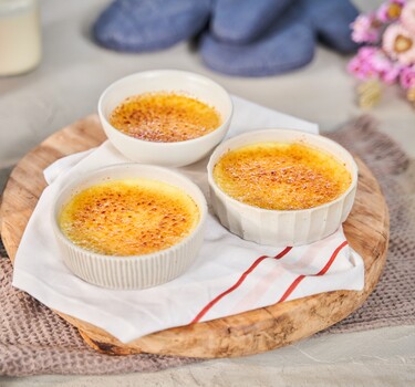 Snel met Mil creme brulee