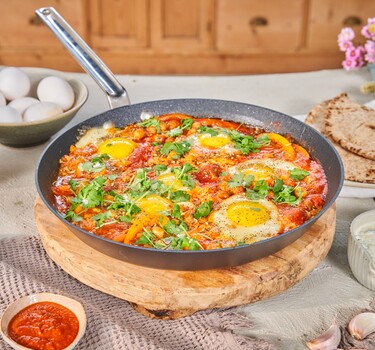 Snel met Miljuschka shakshuka 