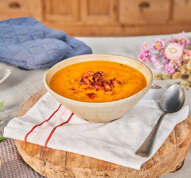 Snel met Miljuschka Venkel-tomatensoep met tempeh 