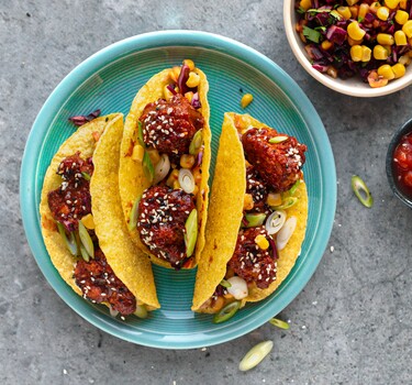 Taco's met gefrituurde bloemkool