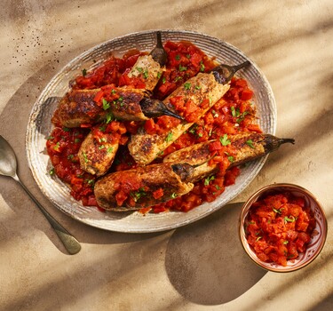 Aubergine kebab