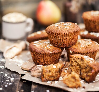 Volkorenmuffins