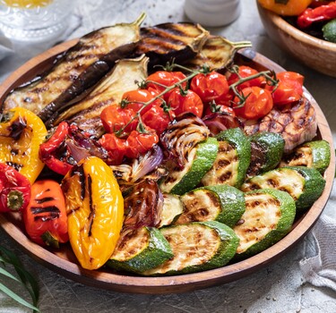 Geroosterde BBQ-groente