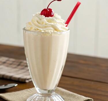 pina colada milkshake
