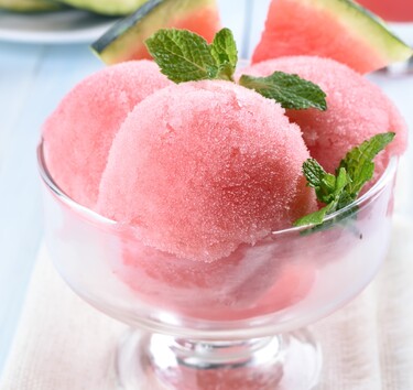 watermeloen sorbet