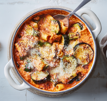 Italiaanse pasta ovenschotel