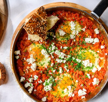 Shakshuka met feta