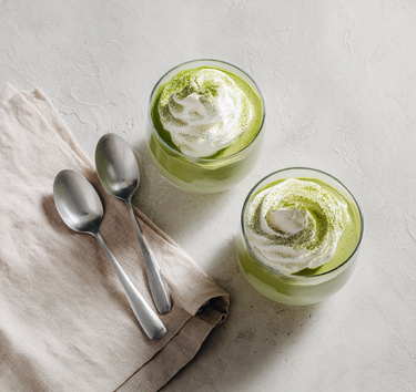 matcha mousse