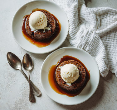 Sticky toffee pudding