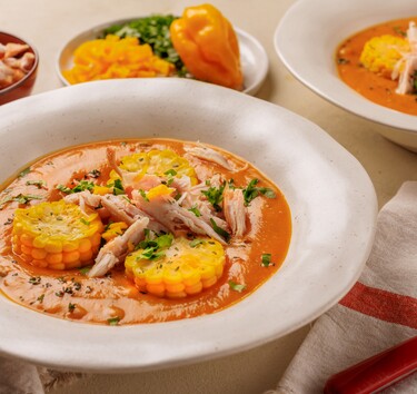 Pompoensoep oma's soep met twist 