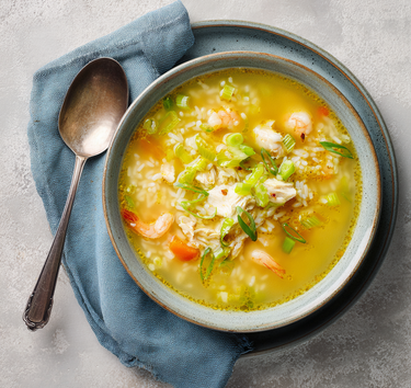 Cajunsoep met vis