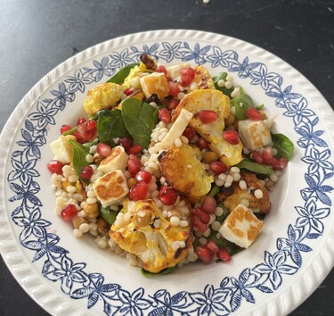 Parelcouscoussalade bloemkool