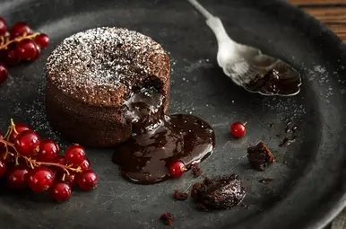 Chocolade lava cake